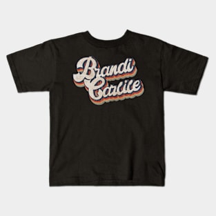 Brandi Carlile KakeanKerjoOffisial VintageColor Kids T-Shirt